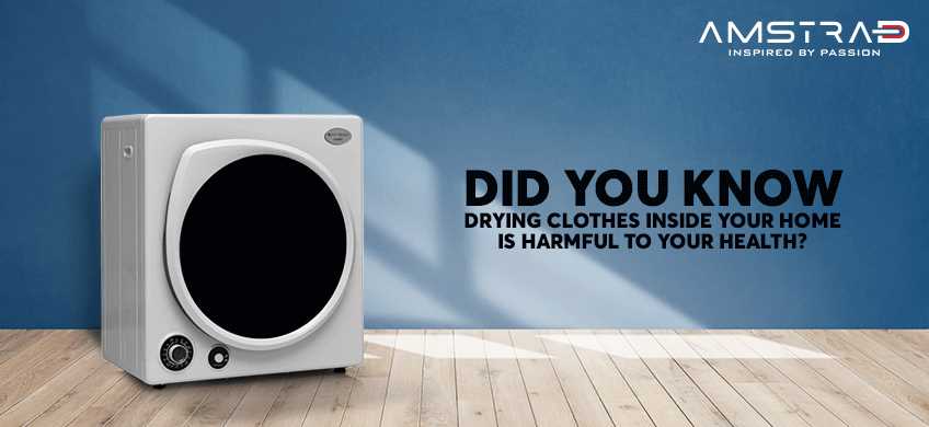 6. Avoid Drying Clothes in a Humid Room