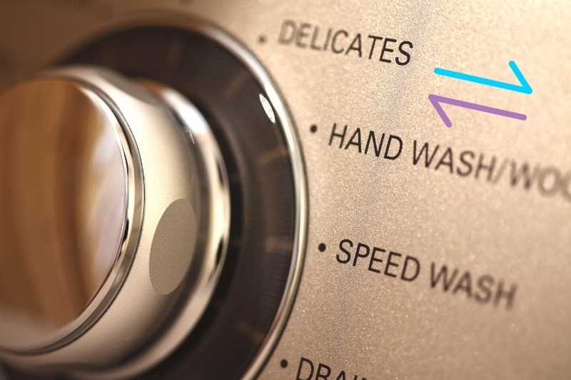 The benefits of using the hand wash cycle