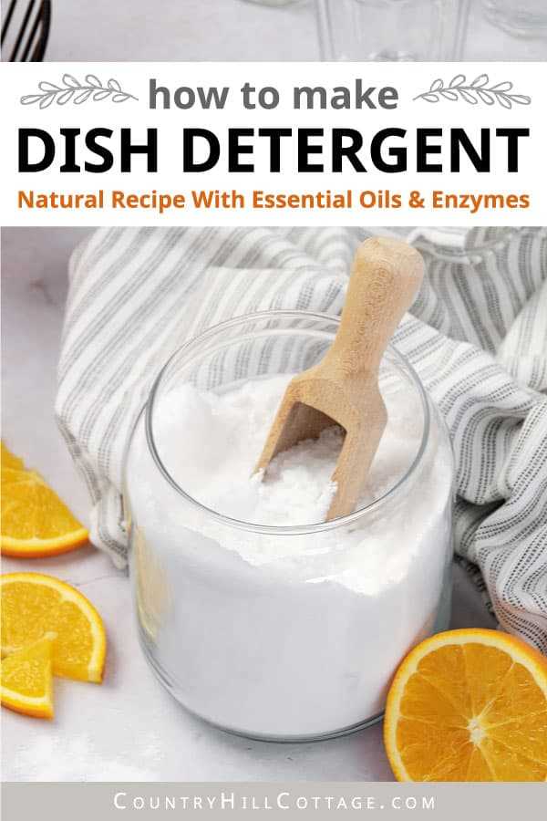 Gather UK Ingredients for Homemade Dishwasher Detergent