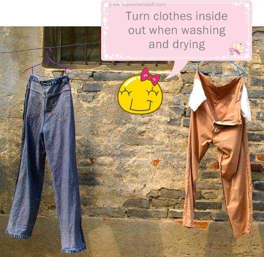 5. Let your clothes dry completely
