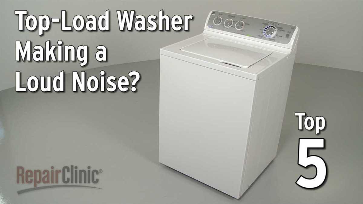 How to Prevent Washing Machine Drum Banging