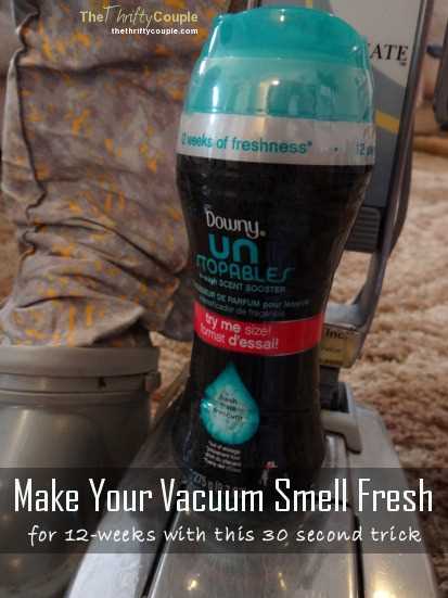 Clean and Deodorize your Vacuum Cleaner