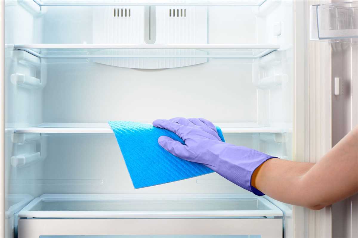 5. Empty and defrost your freezer regularly