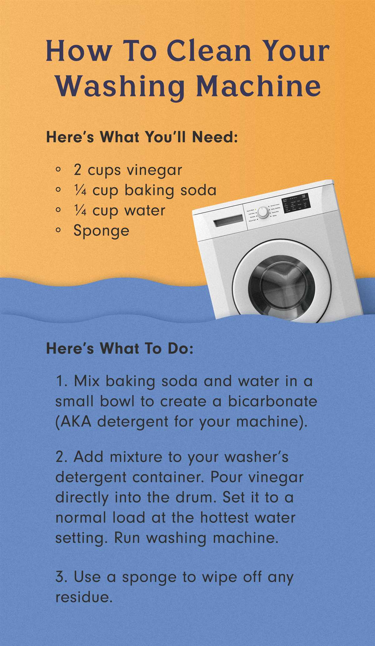 Where Do You Put Vinegar In A Front Load Washer 8d8i46r0 