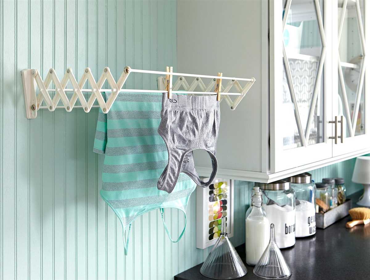 9. Use a Folding Clothes Shelf