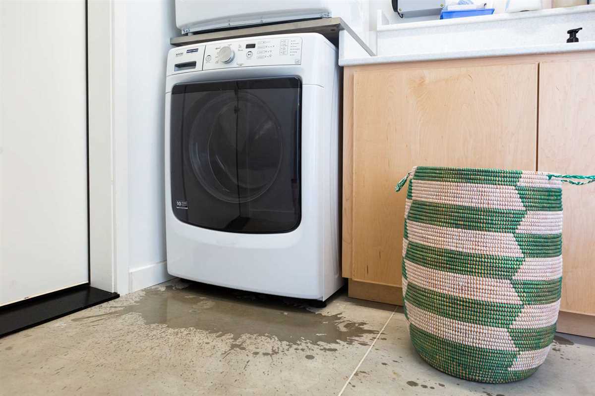 Possible Solutions for Water Leaking from the Bottom of Your Washing Machine
